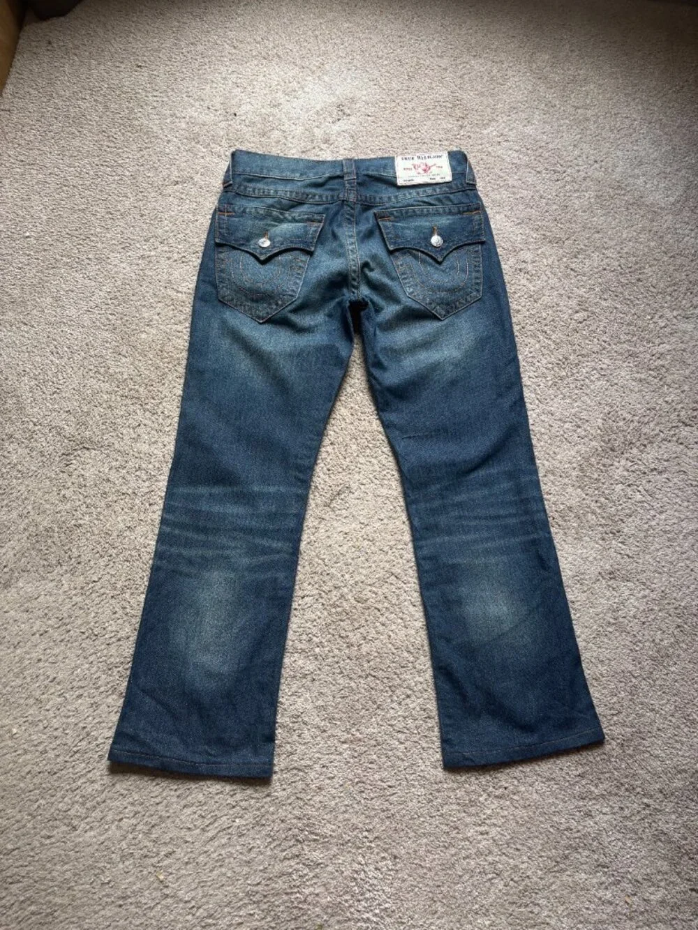 true religion blue billy bootcut jeans 30x30